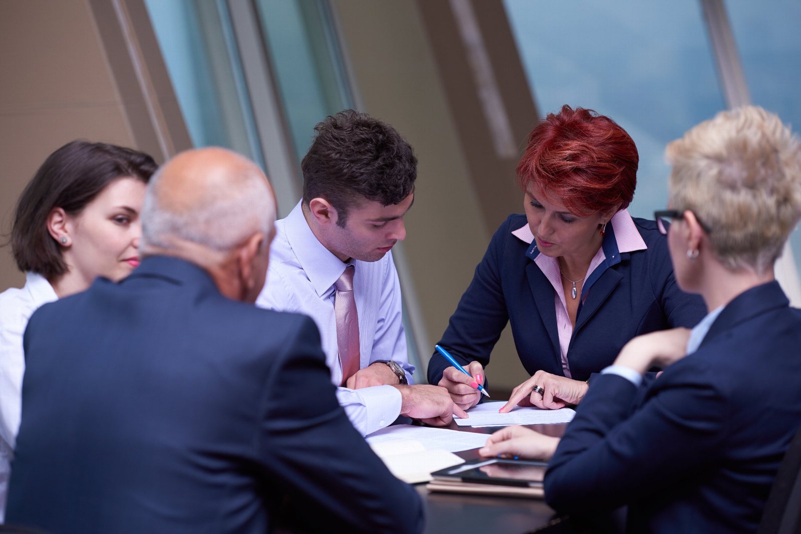 Business owners formalising an ownership transition