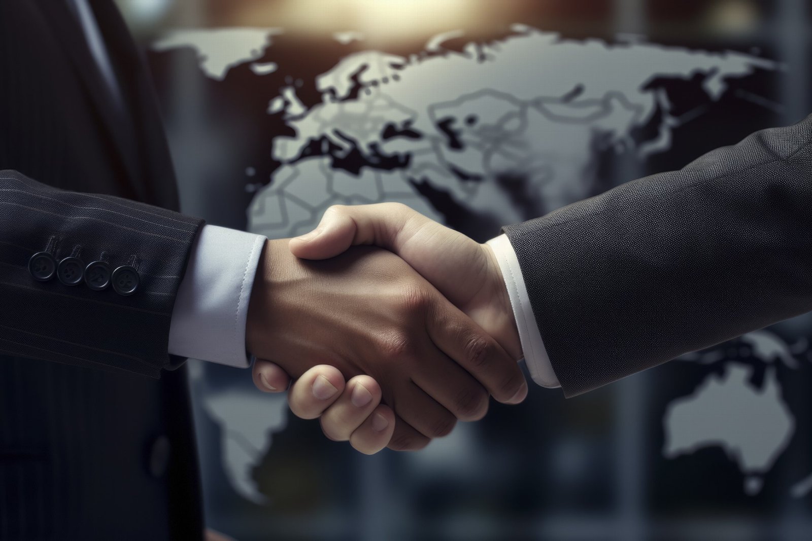 Business partners building a trusted long term relationship